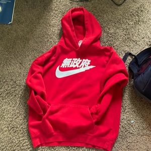 Asos Chinese Nike Red Hoodie